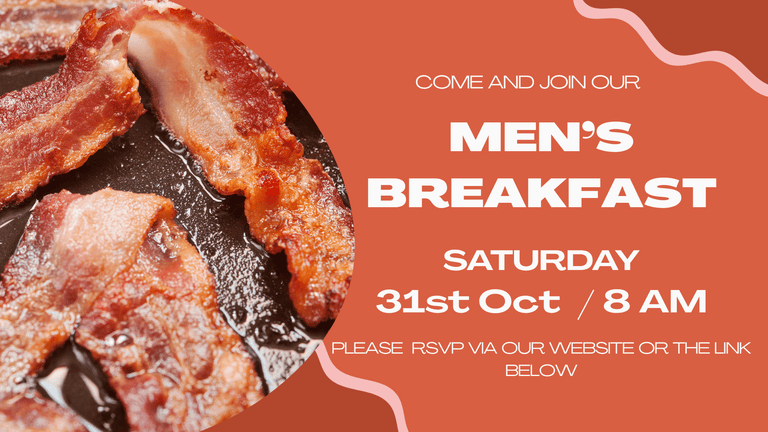 Banner Image for the Men's Breakfast event at Caboolture Baptist Church
