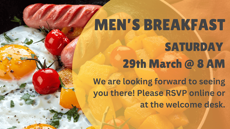 Banner Image for the Men's Breakfast event at Caboolture Baptist Church