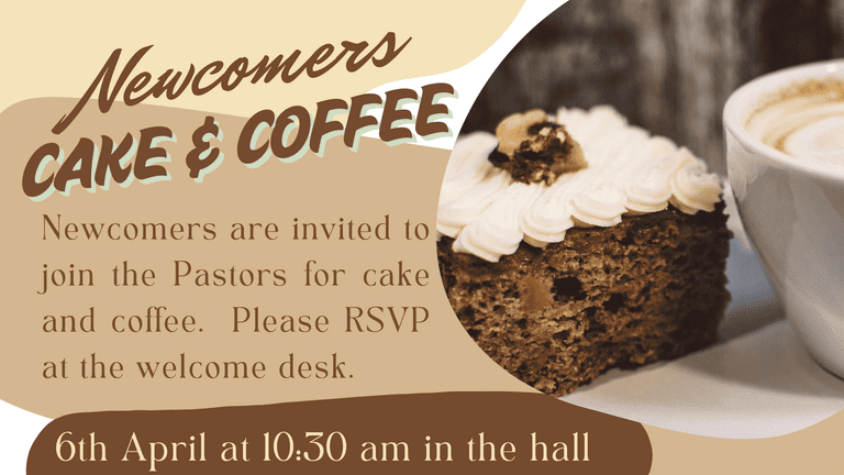 Banner Image for the Newcomers Morning Tea event at Caboolture Baptist Church