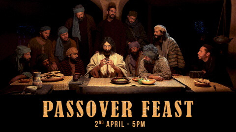 Banner for event 'Passover Feast' at Caboolture Baptist Church